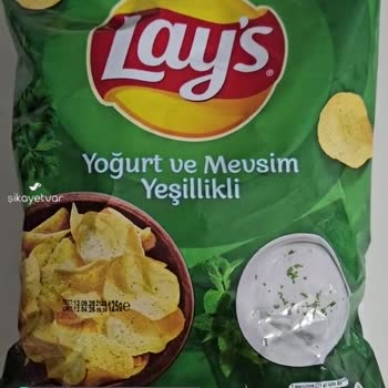 Lays Yoğurtlu Yeşillikli Cips Bayat!