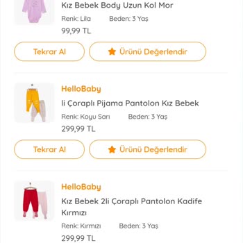 Ebebekten Aldığım Kesik Giysi Ve İade Sorunu