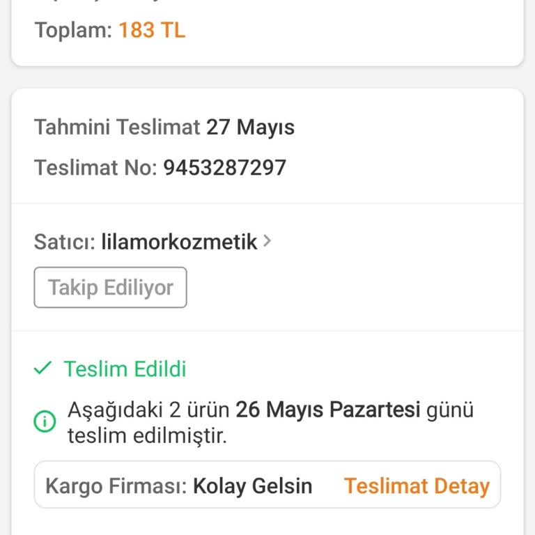 Teslim Edilmeyen Ürün Ve Trendyol'dan Cevap Alamama Sorunu