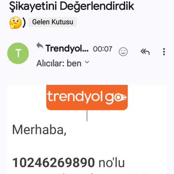 Şikayet Sonrası Yetersiz Ve İmalı Müşteri Hizmeti Cevabı