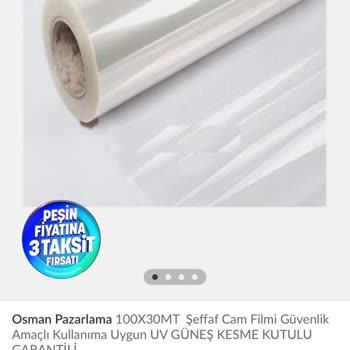 UV Korumalı Cam Filminde Koruma Yok, İade Sürecinde Mağduriyet