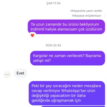 Yanlış Ürün Değişimi Ve İletişimsizlik Mağduriyeti Yaşadım