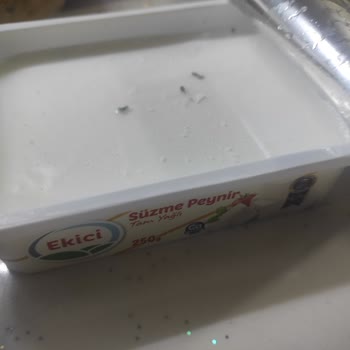Ekici Peynirde Şüpheli Görüntüyle Karşılaştım, Sağlığımız Tehlikede