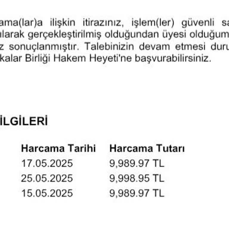 Haberim Olmadan Oluşturulan Sanal Karttan Yüksek Miktarda Para Çekildi