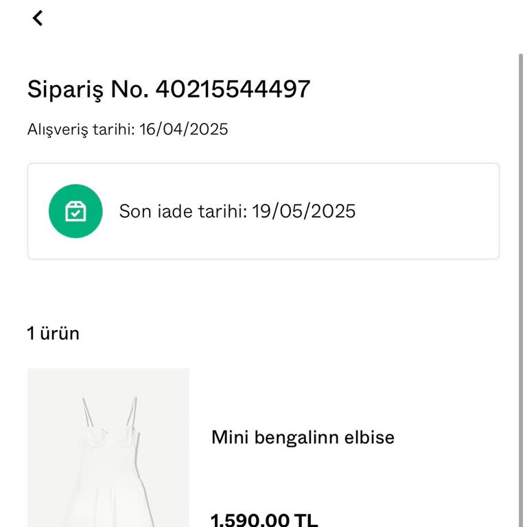 İade Ücretim İki Haftadır Yatırılmadı