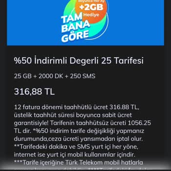 Taahhüt Süresi Azaldıkça Artan Fiyatlar Ve Azalan İnternet Paketi