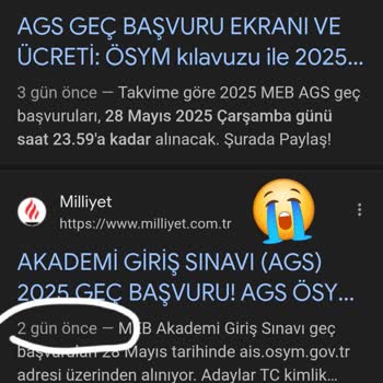 AGS Başvuru Süresi Kısa Ve Duyurular Yetersiz Olduğu İçin Mağdur Oldum