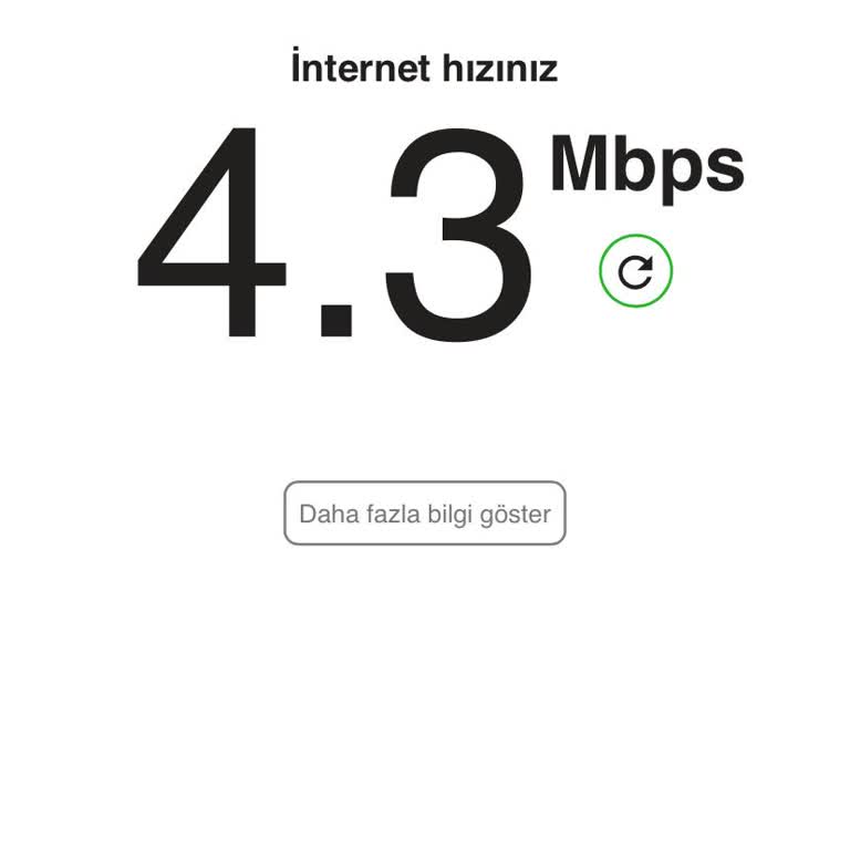 Taahhüt Edilen İnternet Hızının Altında Hizmet Alıyorum