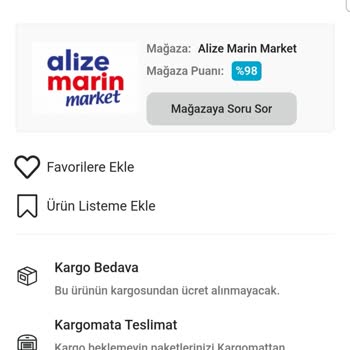 AlizeMarinMarket 'ten Haksız Sipariş İptali ve Para İadesi Sorunu