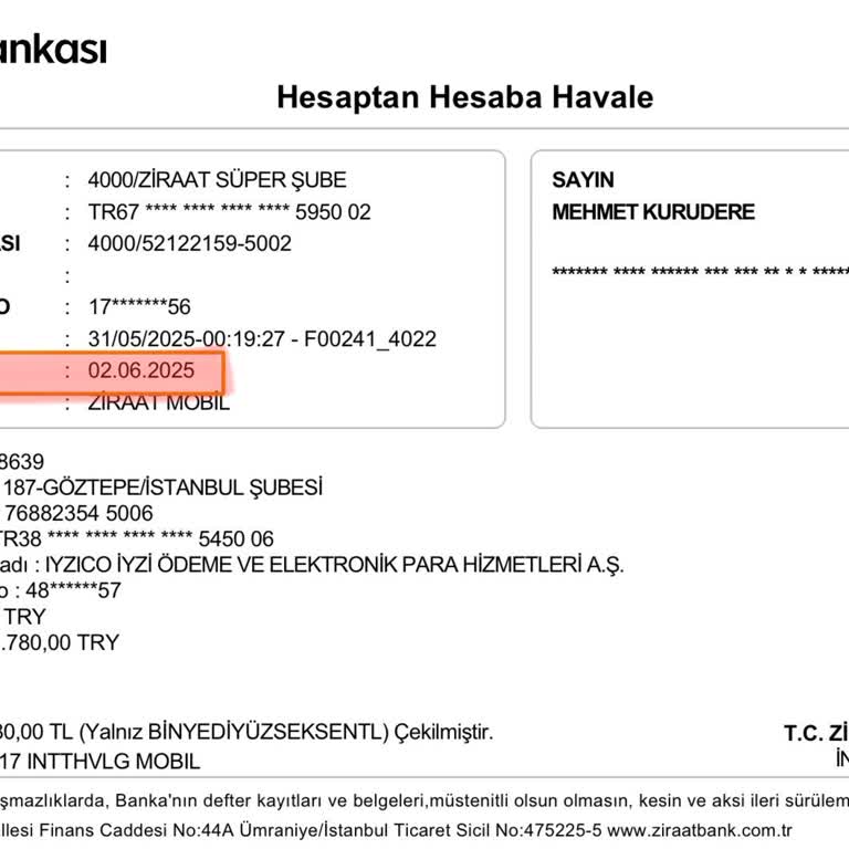 İyzico FAST Transferinde Para Hesabıma Geçmedi, Mağdur Oldum