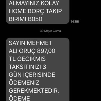 Yanlış Kişiye Borç Mesajı Gönderilmesi Ve Kişisel Bilgi Güvenliği Endişesi