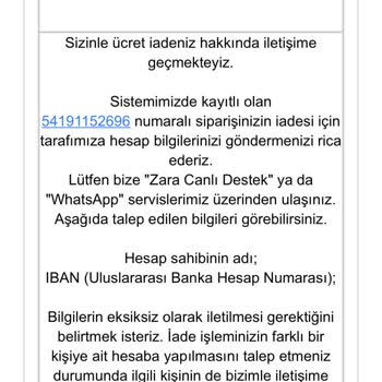 Zara'dan Ücret İadesi Almakta Yaşanan Sürekli Sorunlar