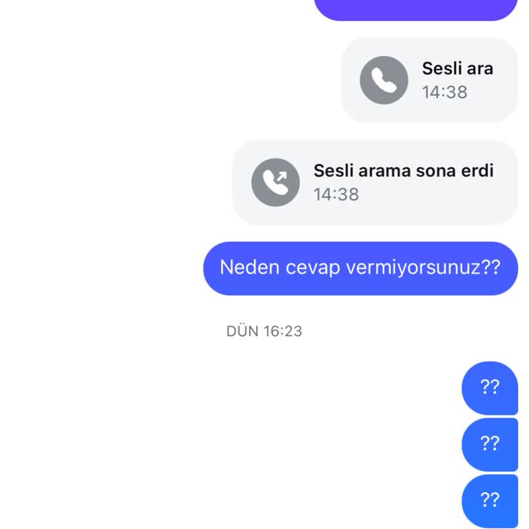 Yanlış Ürün Gönderildi, İletişim Sağlanamıyor Mağduriyet Yaşıyorum