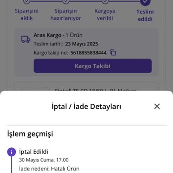 Teslim Edilen Ürün İade Sürecinde Kayboldu, Mağduriyet Yaşıyoruz