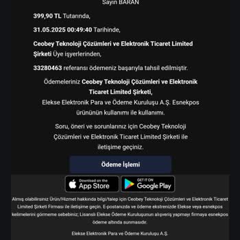 Satın Aldığım VP'ler Teslim Edilmedi, Müşteri Hizmeti Yanıt Vermiyor