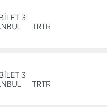 Aynı Bilet İçin Kartımdan İki Kez Ücret Çekiliyor, İade Talep Ediyorum