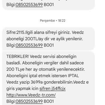 Onayım Olmadan Başlatılan Abonelik Ve Haksız Para Tahsilatı