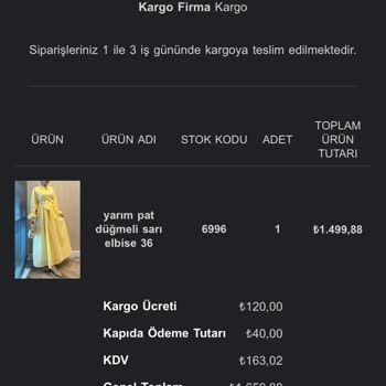 Kapıda Ödeme İle Aldığım Ürün Gönderilmedi, Mağdur Edildim