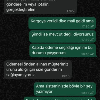 Kapıda Ödeme İle Aldığım Ürün Gönderilmedi, Mağdur Edildim