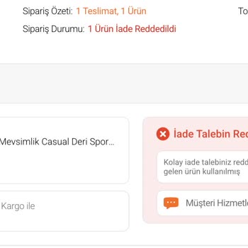 Kısa Sürede Ses Yapan Ayakkabıya Ret Ve Mağduriyet