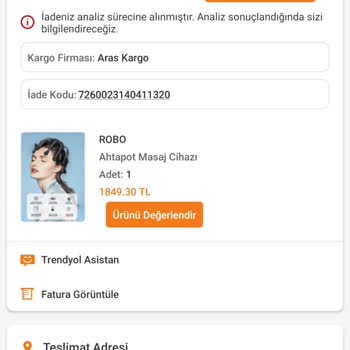 Arızalı Ürün Ve İade Sürecinde Yaşanan Sorunlar