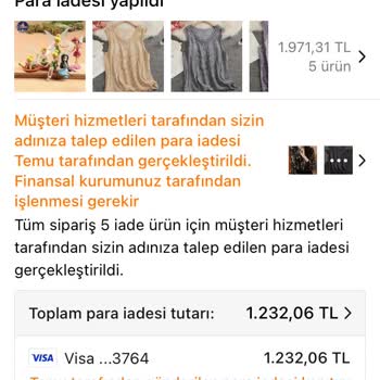 Temu İade Ücretinde Eksik Ödeme Ve Vergi Kesintisi Sorunu