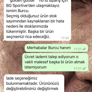 Sipariş Sonrası Stok Hatası Ve Hasarlı Ürün Teslimatı
