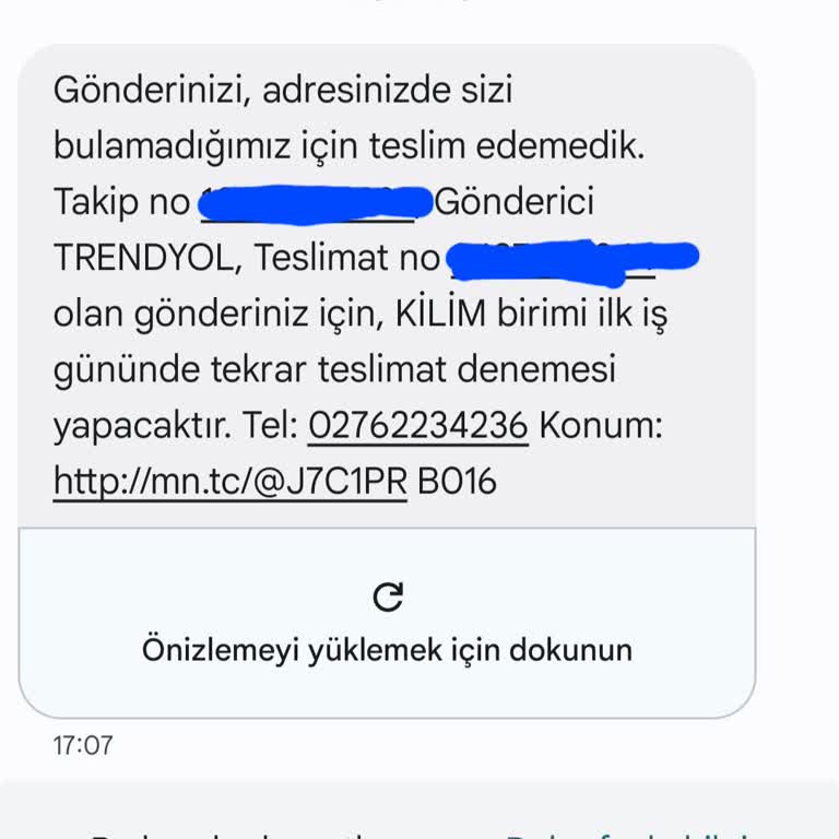 Kargo Teslimatında İletişim Sorunu Ve İlgisiz Davranış