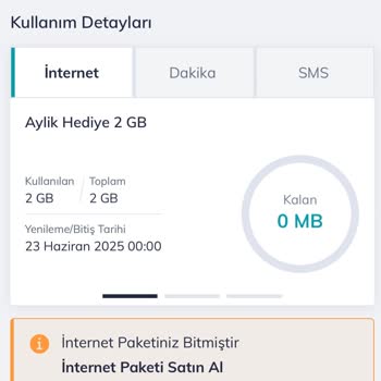 İnternet Paketim Hızla Tükeniyor Ve Ek Paket Almaya Zorlanıyorum