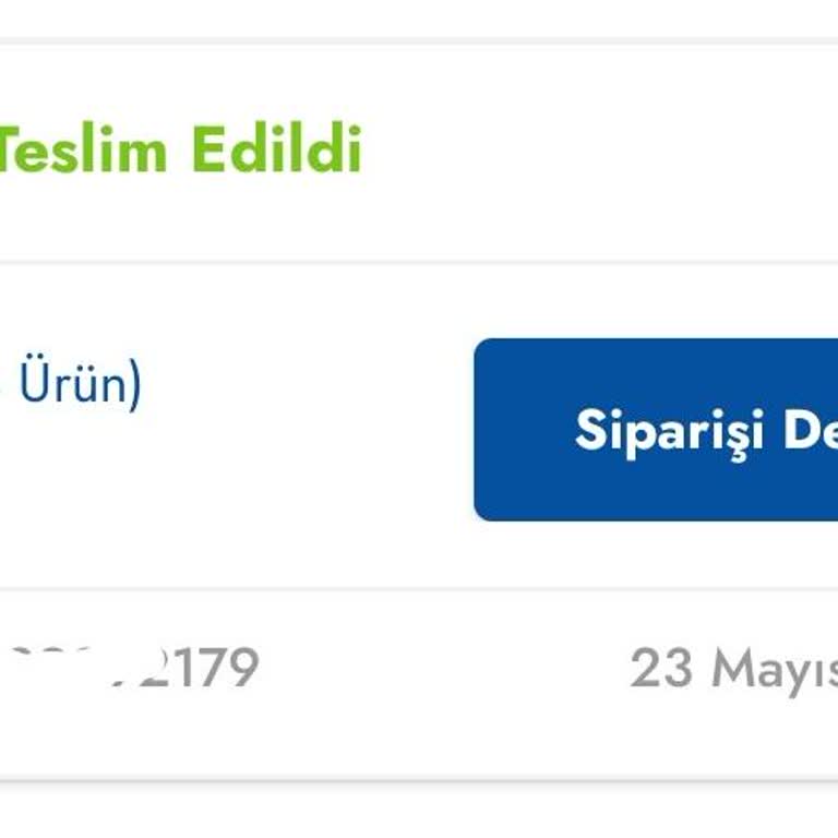 Sipariş Teslim Edilmedi, Para İadesi Yapılmıyor, Müşteri Oyalandı