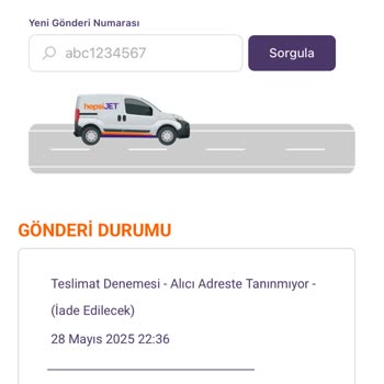 Teslim Edilmeyen Siparişe Çözüm Sunulmuyor