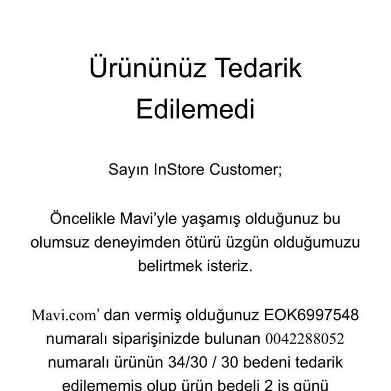 Sipariş İptali Sonrası Para İadesi Gecikiyor, Mezuniyet Mağduriyeti Yaşadım