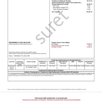 Vodafone Reşit Olmayan Çocuğumun Adına Hat Açtı Ve Fatura Gönderiyor