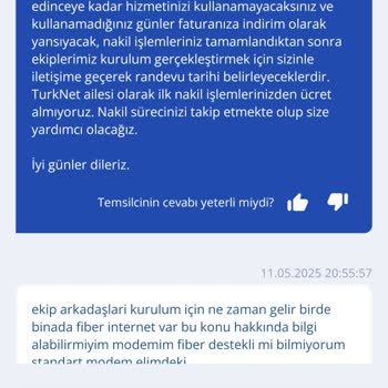 TurkNet Nakil İşlemi 1 Ayı Geçti İnternetim Hala Açılmadı