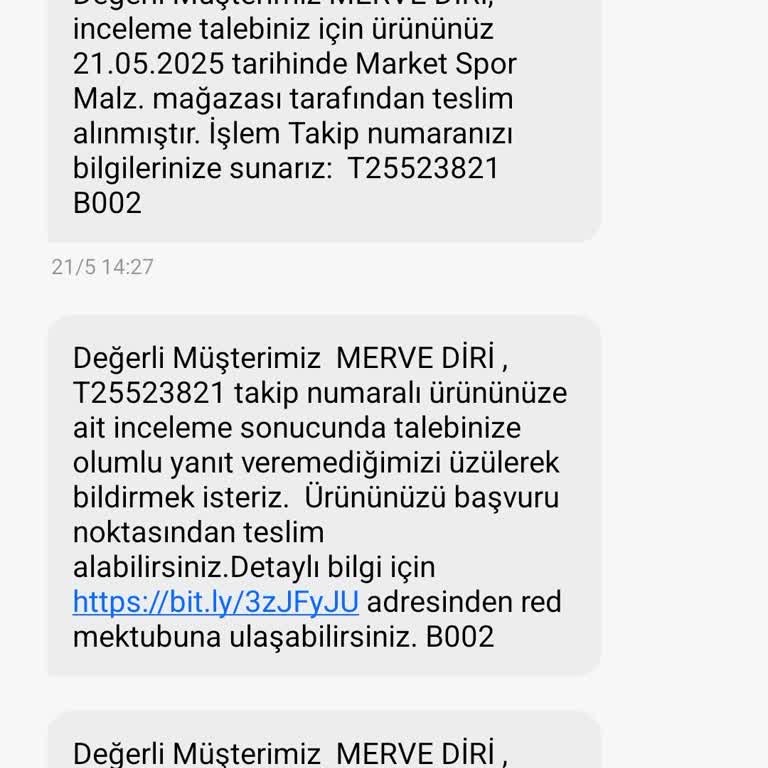 Adidas Ürünüm Hatasızken Deforme Oldu İade Talebim Reddedildi