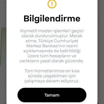 Papara'da Altın Satışı Ve Para Çekme Sorunu