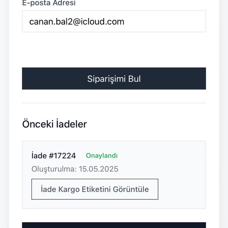 Onaylanan İade 15 Gündür Hesabıma Yatmadı