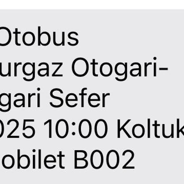 Kale Seyahat'te Bilet Satışında Yaşanan Sorun Ve Yolcuya Yönelik Tehdit