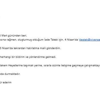 İade Talebime Aylardır Dönüş Yapılmıyor Müşteri Hizmetleri İlgisiz Kaldı