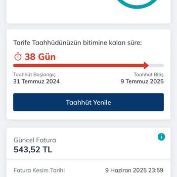 Tarife Yenilemede Fahiş Zam Ve Müşteri Taleplerinin Dikkate Alınmaması