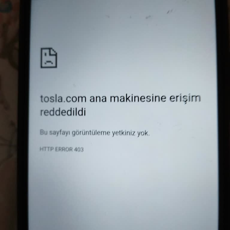 Tosla Uygulamasında Veli İzni Sürecinde Siteye Erişemiyorum