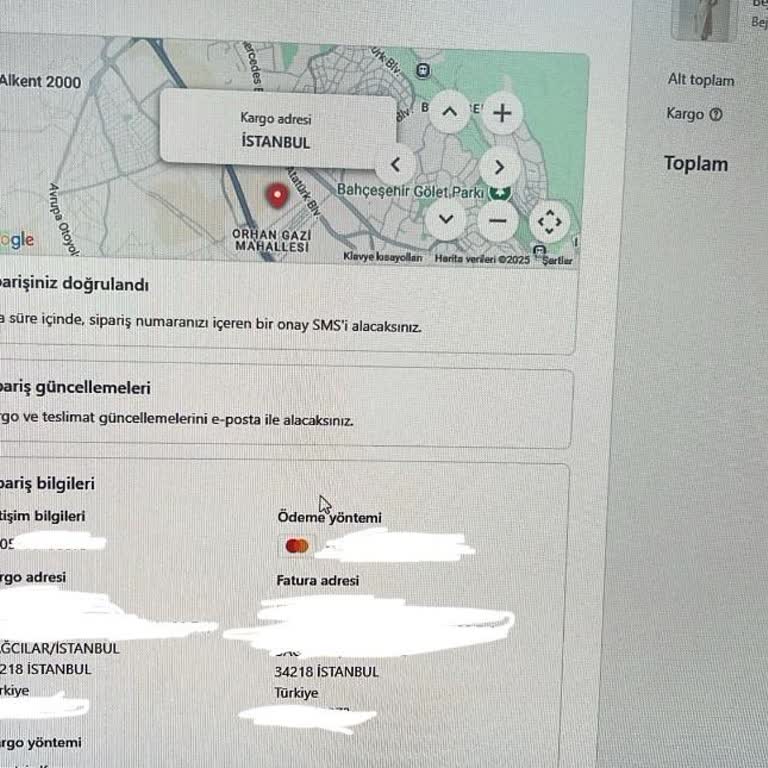 Lerovia Alışverişimde İletişim Yok Şüpheli İşlem Endişesi Yaşıyorum