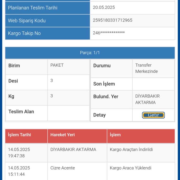 Kargom Kayboldu, Ulaşamıyorum!