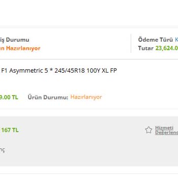 Yanlış Lastik Bilgilendirmesi Ve Müşteri Mağduriyeti