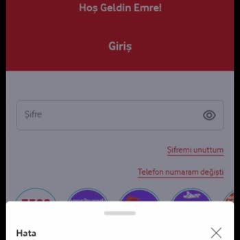 Vodafone Pay Şifre Yenileme Sorunu Ve Destek Eksikliği