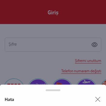 Vodafone Pay Şifre Yenileme Sorunu Ve Destek Eksikliği