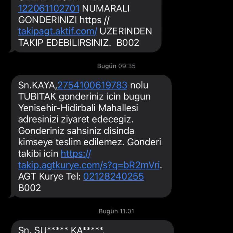 Adıma Yapılan Bilinmeyen Gönderi Ve Ulaşılamayan Müşteri Hizmetleri