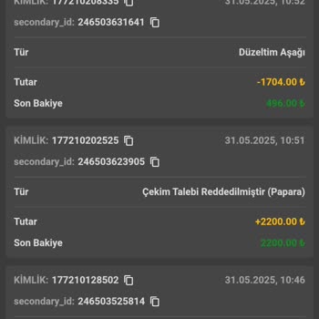 Youcas Bahis Kazandığım Paranın Haksız Yere Silinmesi