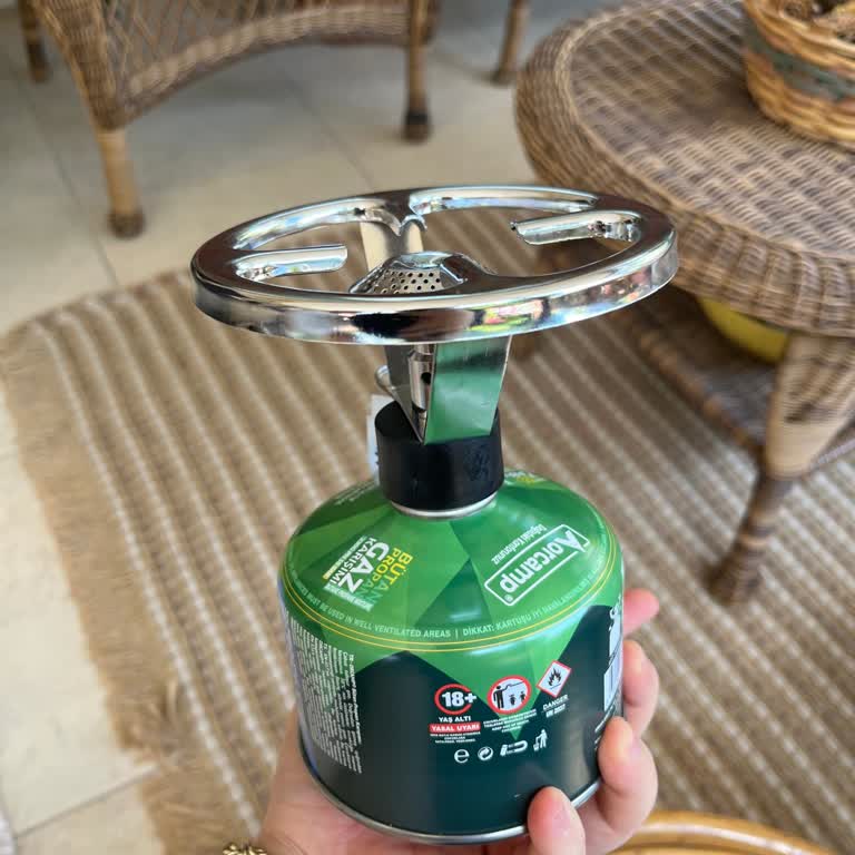 Orcamp Portatif Kartuş Ocakta Gaz Gelmeme Sorunu