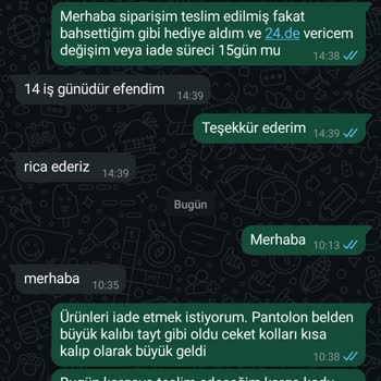 İade Süresi Hakkında Bilgi Kirliliği Ve Mağduriyet